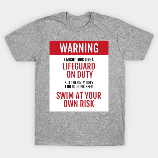 Funny lifeguard shirts hotsell